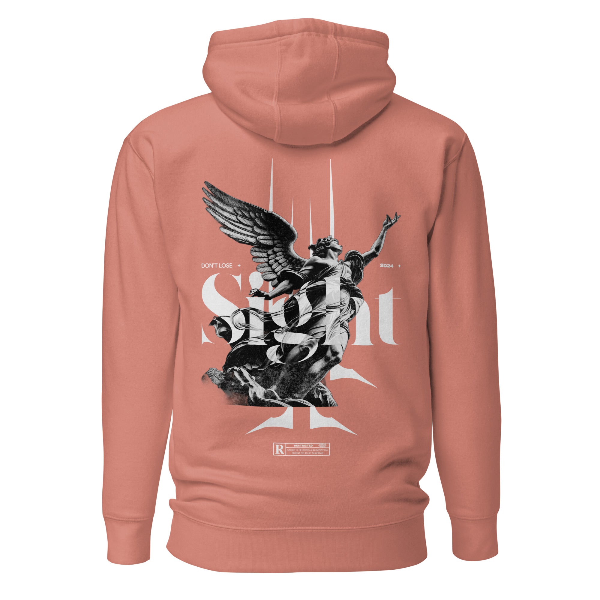 DLS 'Sight Angel' Hoodie B&W