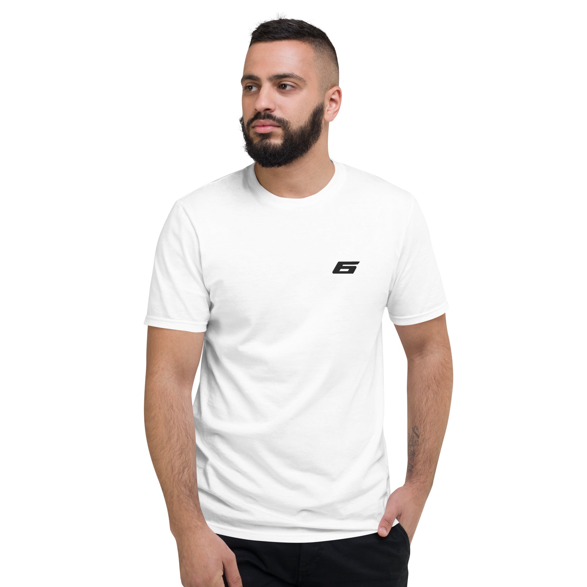 '6' Daily Embroidered Tee
