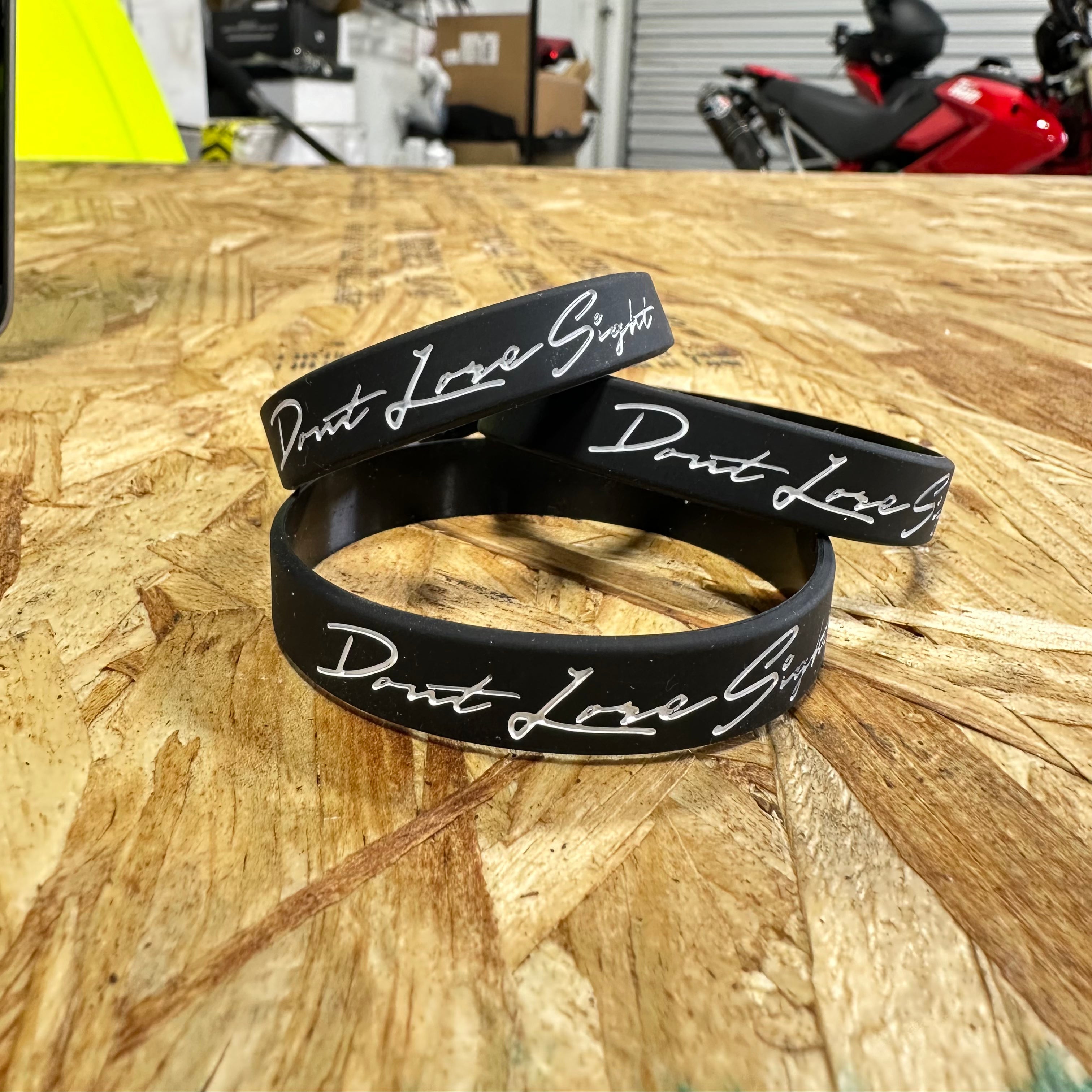 DLS 'Signature' Silicone Bracelet (Black)