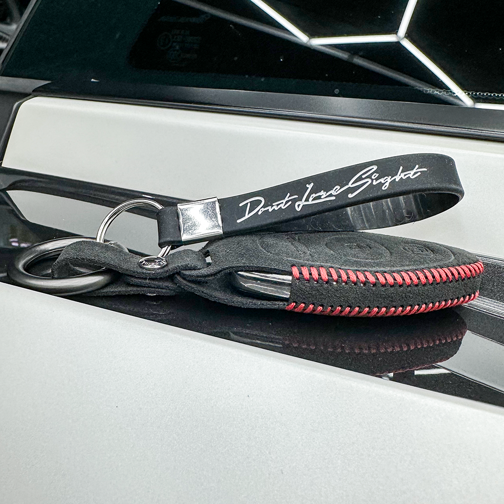 Signature Silicone Key Chain