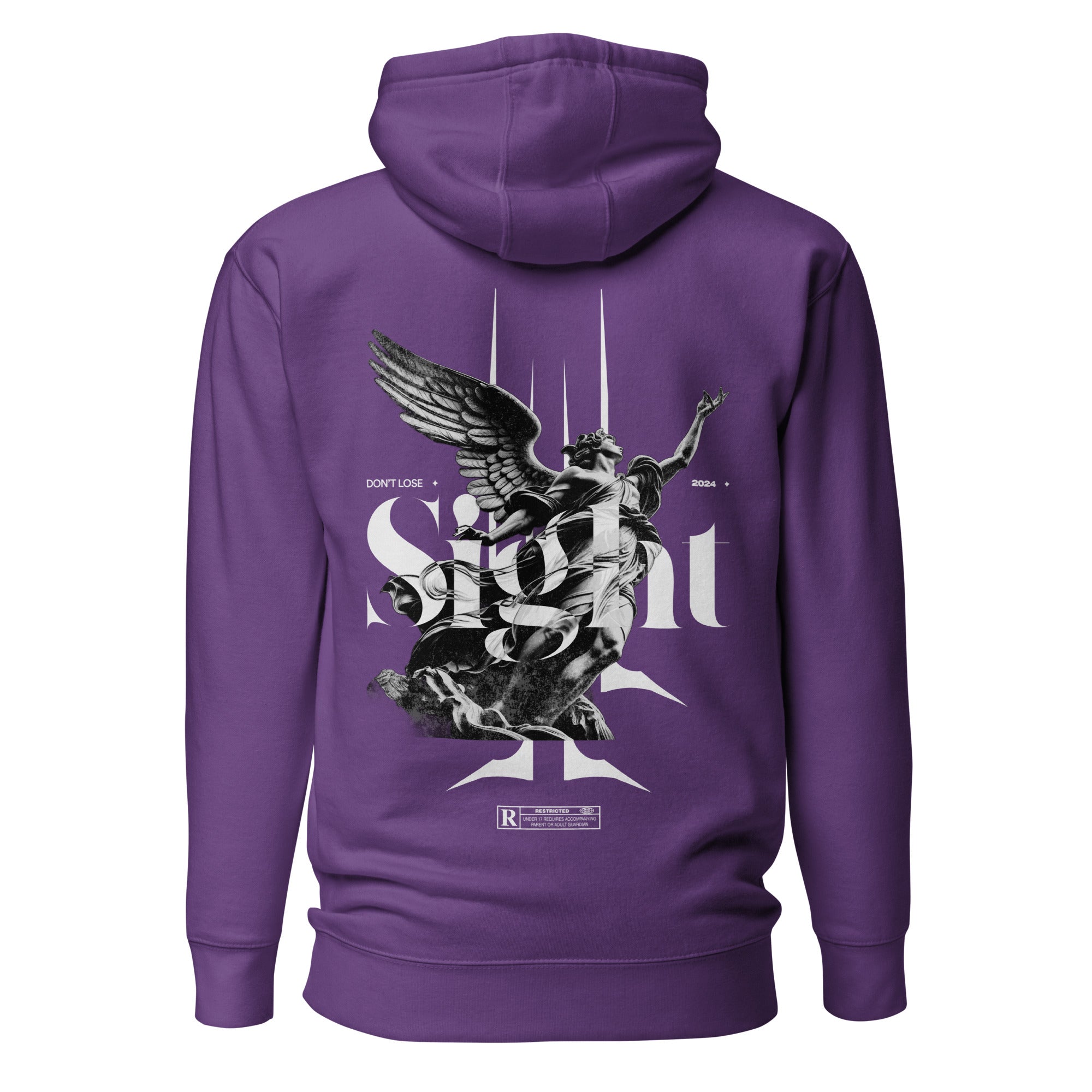 Sight Angel Hoodie B&W