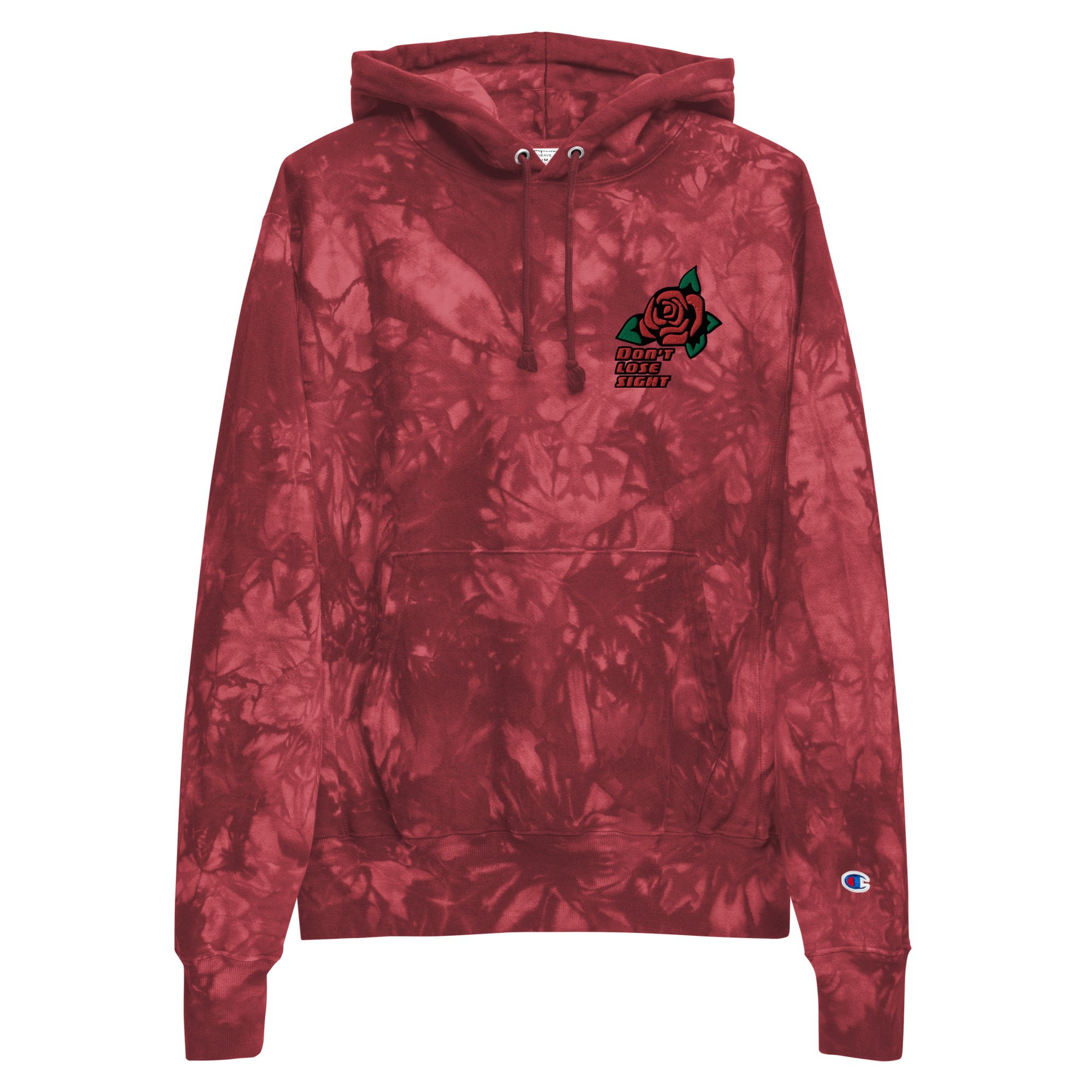 DLS x Champion 'Rose' Embroidered Hoodie